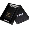 Zippo mit Gravur schwarz matt