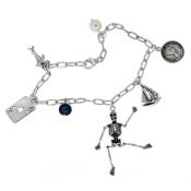 Bettelarmband aus Sterling Silber ATLANTIS mit Charms