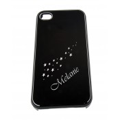 Handyhülle für iPhone5 schwarz mit Gravur